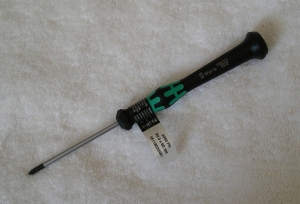 Cross slot screwdriver PH0