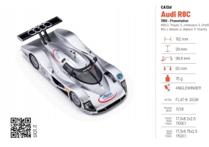 Slot.it Audi R8C - Presentation 1999 Nr. 10