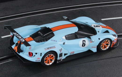 Sideways Ford GT GT40 Gulf Historical Colors No.6 limited