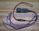 ZMachine 164 Lichtsatz xenon 2 vorne / 2 hinten . Brems+ Auspuff