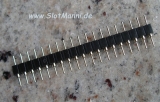 Motorstecker-Stiftleiste RM 2,54, gerade Pole: 1 x 20