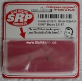 SRP Motorritzel 2mm, 8 Zähne, Messing