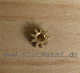 Sigma Racing Motorritzel 2mm, 9 Zähne, Messing 2 St