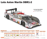 Slot.it Lola Aston Martin DBR1-2 LeMans 2011 No.22