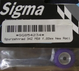Sigma Spurzahnrad 3 mm 34 Z M50