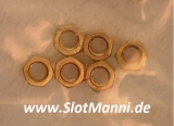 Leitkielmutter M5 Messing flach (6 Stück)