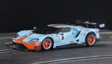 Sideways Ford GT GT40 Gulf Historical Colors No.6 limited