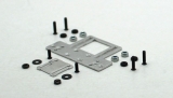 Front chassis support special aluminum 1.2mm for P4 Super with suspension