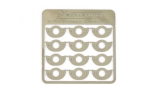 Guide keel distances Scaleauto 0.25 mm 12 pieces (metal) for M1:24 slot cars