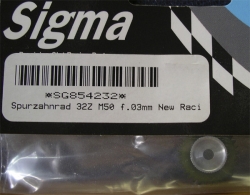 Sigma Spurzahnrad 3 mm 32 Z M50