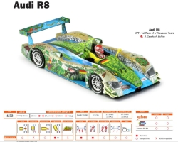 Slot.it Audi R8 LMP 1st Race of a Thousand Years