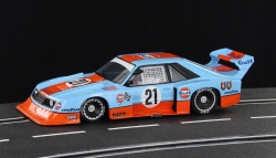 Sideways Ford Mustang Turbo Gulf Racing Nr. 21 limited edition